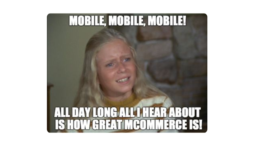 mobile commerce growth meme
